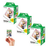 Filme Instantâneo Instax Mini 8 9 11 10 12 Fujifilm 60 Fotos
