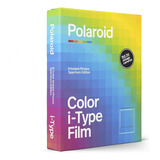 Filme Instantâneo Polaroid Color I-type Rainbow Spectrum 8u
