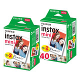 Filme Instax Mini Pack Com 40 Fotos Original Entrega Rápida