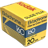 Filme Kodak Ektachrome Slide 160 Et 135-20 Vencido: 06/1985