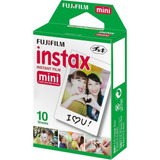 Filme P/ Instax Mini 8 9 7s 90 Polaroid 300 C/ 10 Fotos