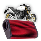 Filtro Ar Esportivo Lavável Honda Cb600f Hornet 2008 À 2014