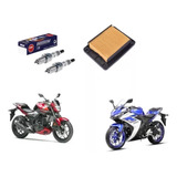 Filtro Ar Original + Vela Ngk Iridium Mt 03 / R3 - Promoção