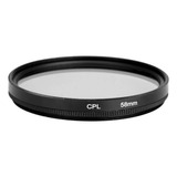 Filtro Cpl Polarizador Lente - Nikon Canon Sony - 58mm