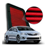 Filtro De Ar Esportivo Toyota Corolla 2.0 Ano 2012 Lavável