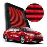 Filtro De Ar Esportivo Toyota Corolla 2.0 Ano 2017 Lavável