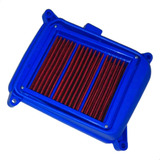Filtro Do Grau+tampa Moldura Externa Titan/fan 150 /160 Azul