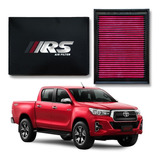 Filtro Esportivo Lavável Toyota Hilux Power Pack 2020 Brinde