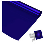 Filtro Gelatina Para Iluminação E Estúdio - Azul #82 (100cm)