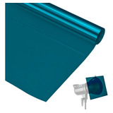 Filtro Gelatina Para Iluminação E Estúdio Azul Turquesa #812