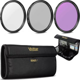 Filtro Lente Vivitar 58mm Cpl Polariazador Uv Fld Canon Sony