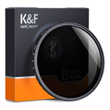 Filtro Nd Variável 72mm K&f Concept Nd2-400 9 Stops