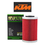 Filtro Oleo Hiflo Hf155 Ktm Duke 125 200 250 390 400 450 520