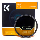 Filtro Polarizador Ultra-slim 77mm K&f - Entrega Do Brasil