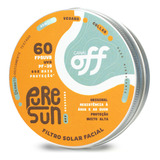 Filtro Protetor Solar Facial Pure Sun Fps60 50g Vegano Surf