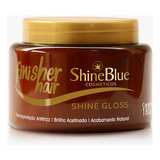 Finalizador Shine Blue Finisher Hair Pomada Modeladora 180g