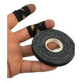 Finger Tape Grips Jiu Jitsu Judô Kit C/6 Preto Proteção Resi