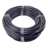 Fio 4mm 10 Metros Fio Flexivel Eletrico Cobertura Preto