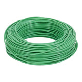 Fio Cabo Eletrico 2,5mm 50m Verdes Sil Cor Da Cobertura Verde