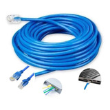 Fio Cabo Informática/rede Dezcomp Azul 5m Com Conector Rj45