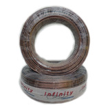 Fio Cristal Rolo 100 Mts Caixa De Som Home Theat 2 X 0,50 Mm