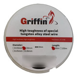 Fio De Aço Griffin 0,04mm Ou 0,05mm 100 Metros Separar Tela