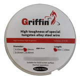 Fio De Aço Griffin 0,04mm Ou 0,05mm 100 Metros Separar Tela