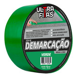 Fita Adesiva 30 Metros Verde Uso Gerais Demarcação De Piso