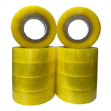 Fita Adesiva De Embalagem Genérica Adesiva Durex Layout Durex 500m X 4.5cm 10 Unidades - Transparente