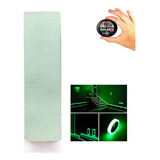 Fita Antiderrapante 20cm - Neon Fotoluminescente + Isolante Cor Verde