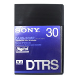 Fita Áudio Digital Hi8 Dtrs Sony Dars-30mp 30 Minutos Da88