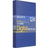 Fita Betacam Sony Bct-d124l De 124 Minutos