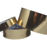 Fita Borda Pvc Aluminio - Dourada 35mm C/ 15 Metros 