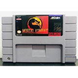 Fita Cartucho Mortal Kombat Compativel Super Nintendo