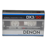 Fita Cassete Denon Dx3 50