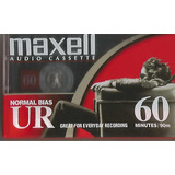 Fita Cassete Maxell 60 (lacrada)
