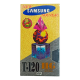 Fita Cassete New Samsung T-120 Hg Ep - 6h Lp: 4hrs Sp: 2hrs