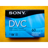 Fita Cassete Video Virgem Sony Mini Dvc Dvm60prr Bazar Mks