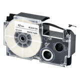 Fita Compativel Byz-12we Branca 12mmx8m Para Kl-60 Kl-100
