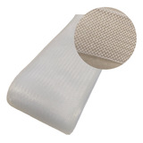 Fita Crinol Estruturada 10cm Branco - Rolo 22 Mts