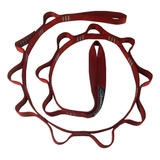 Fita De Auto Segurança Daisy Chain 1.2 Trad 120cm Conquista Cor Vermelha