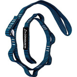 Fita De Auto-segurança Daisy Chain Sport 0.9 90cm Conquista Cor Azul