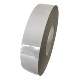 Fita De Borda Pvc Branco Alto Brilho 35mm X 50m