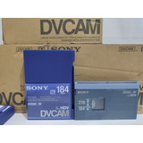 Fita De Video Dvcam Sony Pdv-184n 184 Minutos Para Tape Hdv