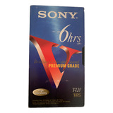 Fita De Video Vhs Kit C/4 Sony T-120, Virgem