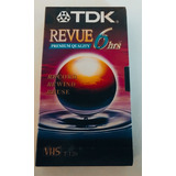 Fita De Vídeo Virgem Vhs Marca Tdk