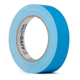 Fita Gaffer Tape Pro Gaff Azul Fluorescente 25mm X 50 Mts