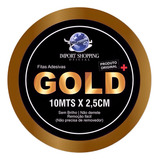 Fita Gold 10 X 2,5 M Para Prótese Capilar, Full Lace, Front 