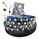 Fita Led Endereçavel 5 Metros Ws2811 12 Volts 300 Leds Ip30 