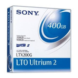 Fita Lto-2 Ultrium Sony 400gb Ltx200g Nova E Lacrada C/ Nf